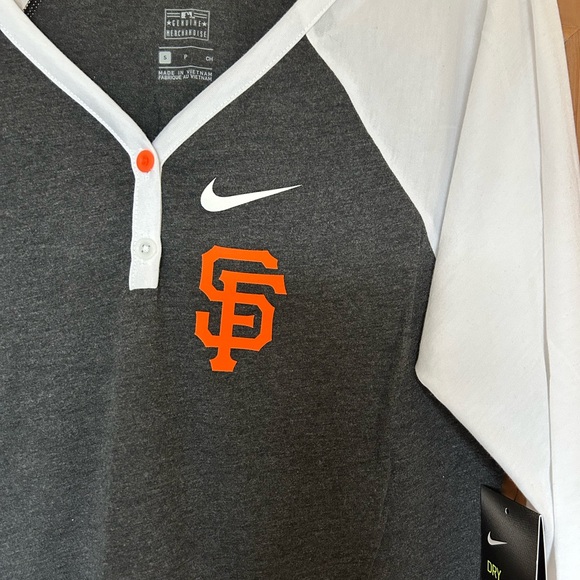 Genuine Merchandise, SF GIANTS, by Nike, dri fit, NWT, size S - Picture 2 of 2